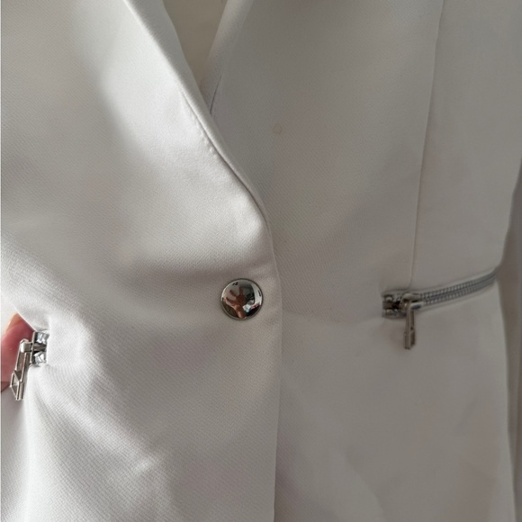 VERONICA BEARD Scuba White Jacket 2 - Picture 12 of 12